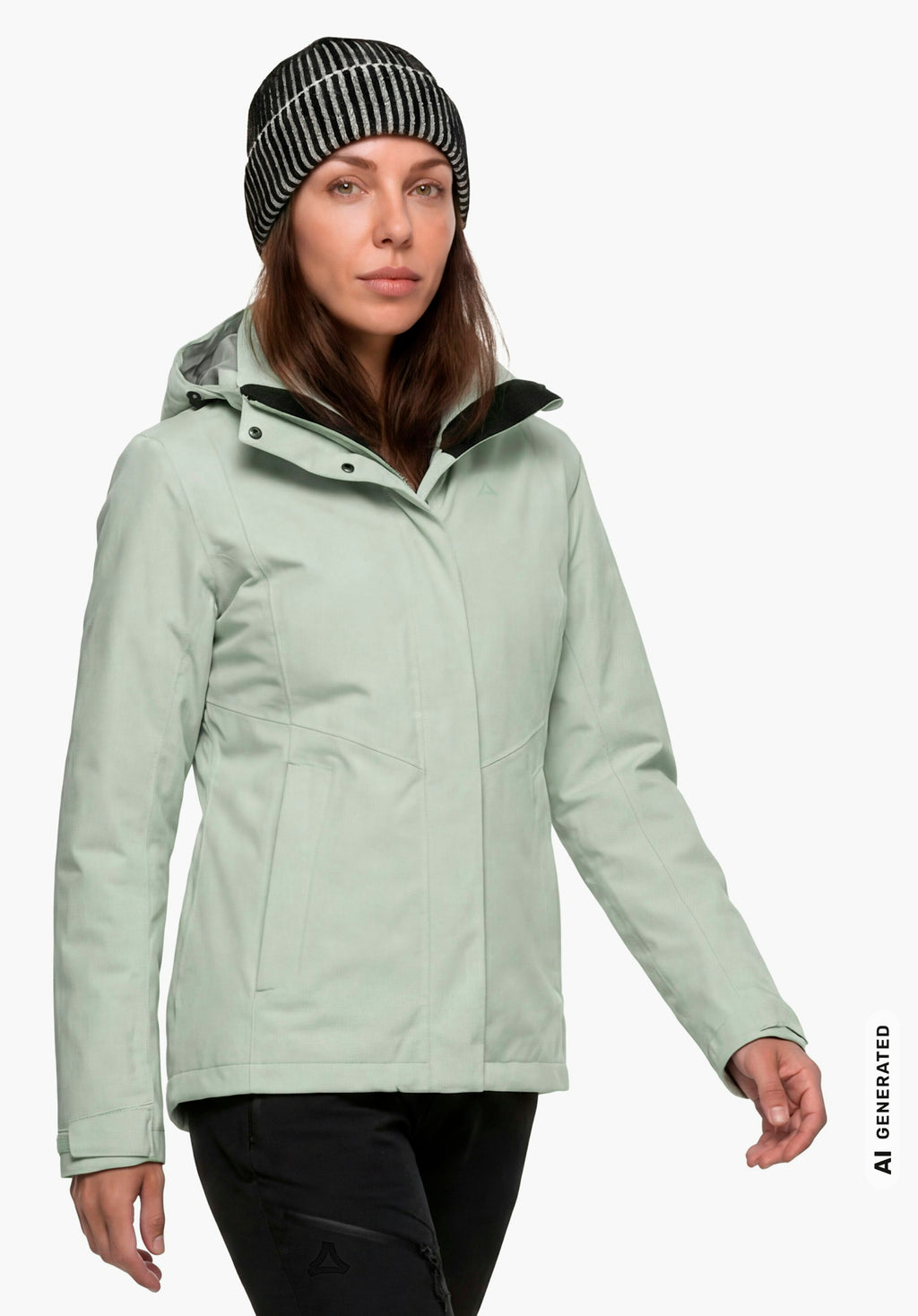 Schöffel 3in1 Jacket Style Okere WMS Damen – große Größen Grün - Ansicht 1