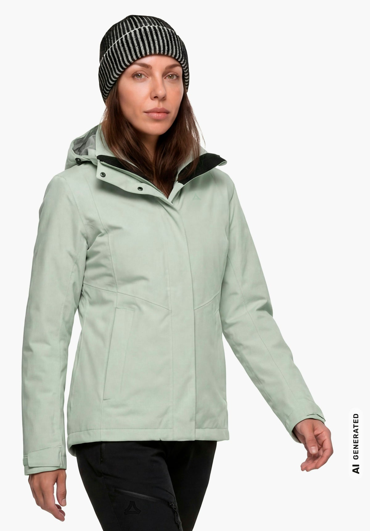 Schöffel 3in1 Jacket Style Okere WMS Damen – große Größen Grün - Ansicht 1
