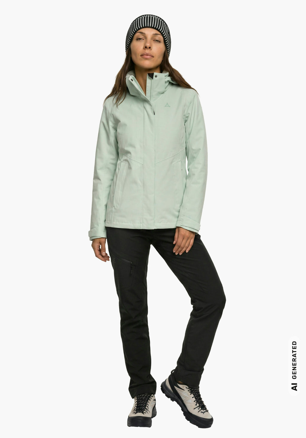 Schöffel 3in1 Jacket Style Okere WMS Damen – große Größen Grün - Ansicht 3