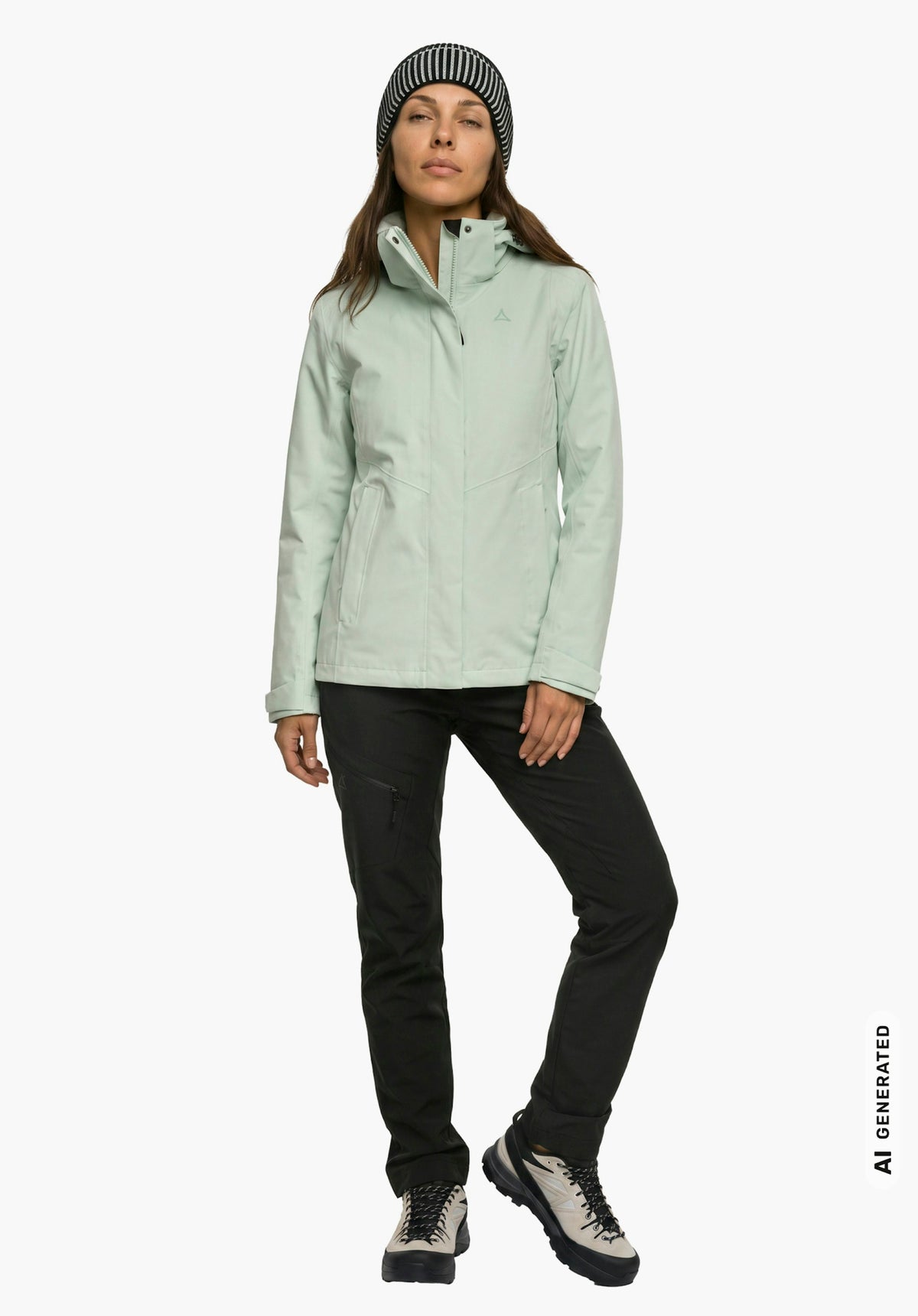 Schöffel 3in1 Jacket Style Okere WMS Damen – große Größen Grün - Ansicht 3