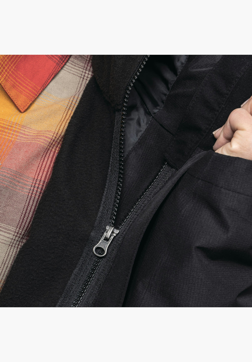 Schöffel 3in1 Jacket Style Okere WMS Damen – große Größen Schwarz - Ansicht 5