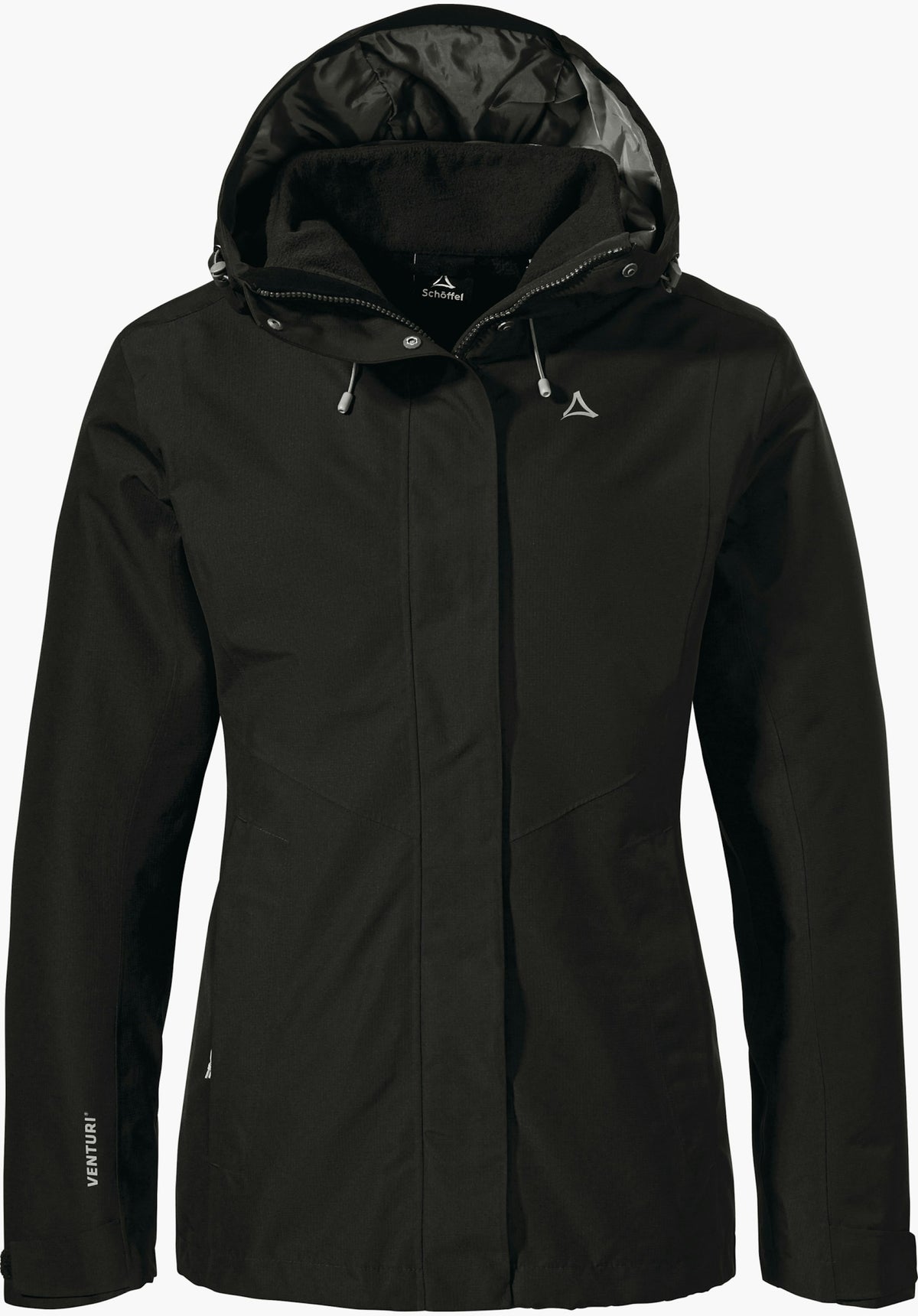Schöffel 3in1 Jacket Style Okere WMS Damen – große Größen Schwarz - Ansicht 7