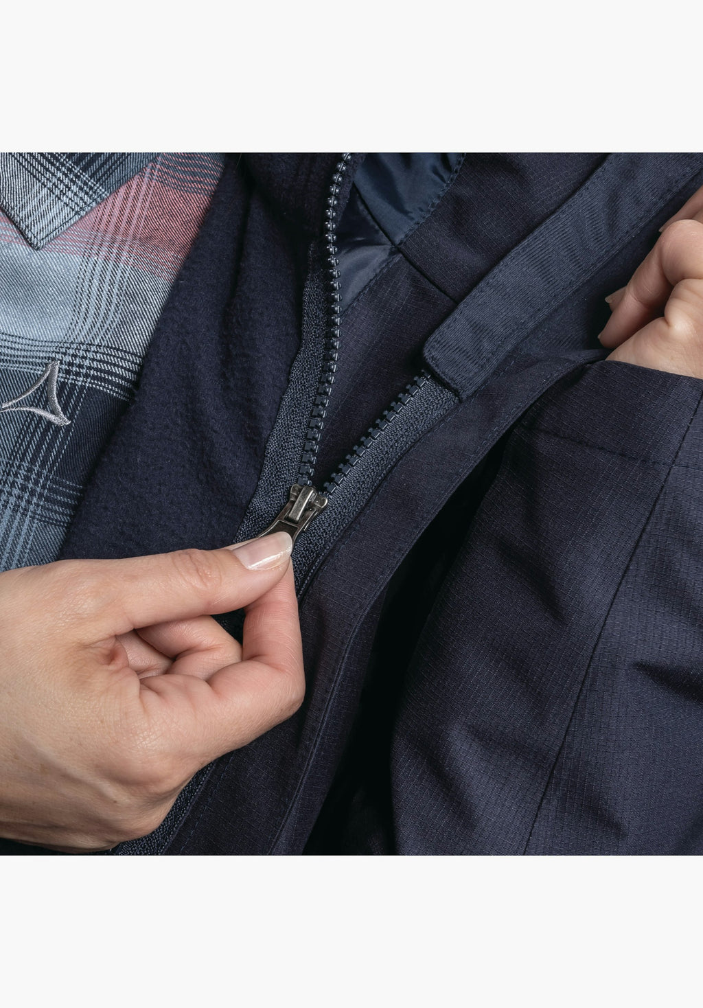 Schöffel 3in1 Jacket Style Okere WMS Damen – große Größen Blau - Ansicht 7