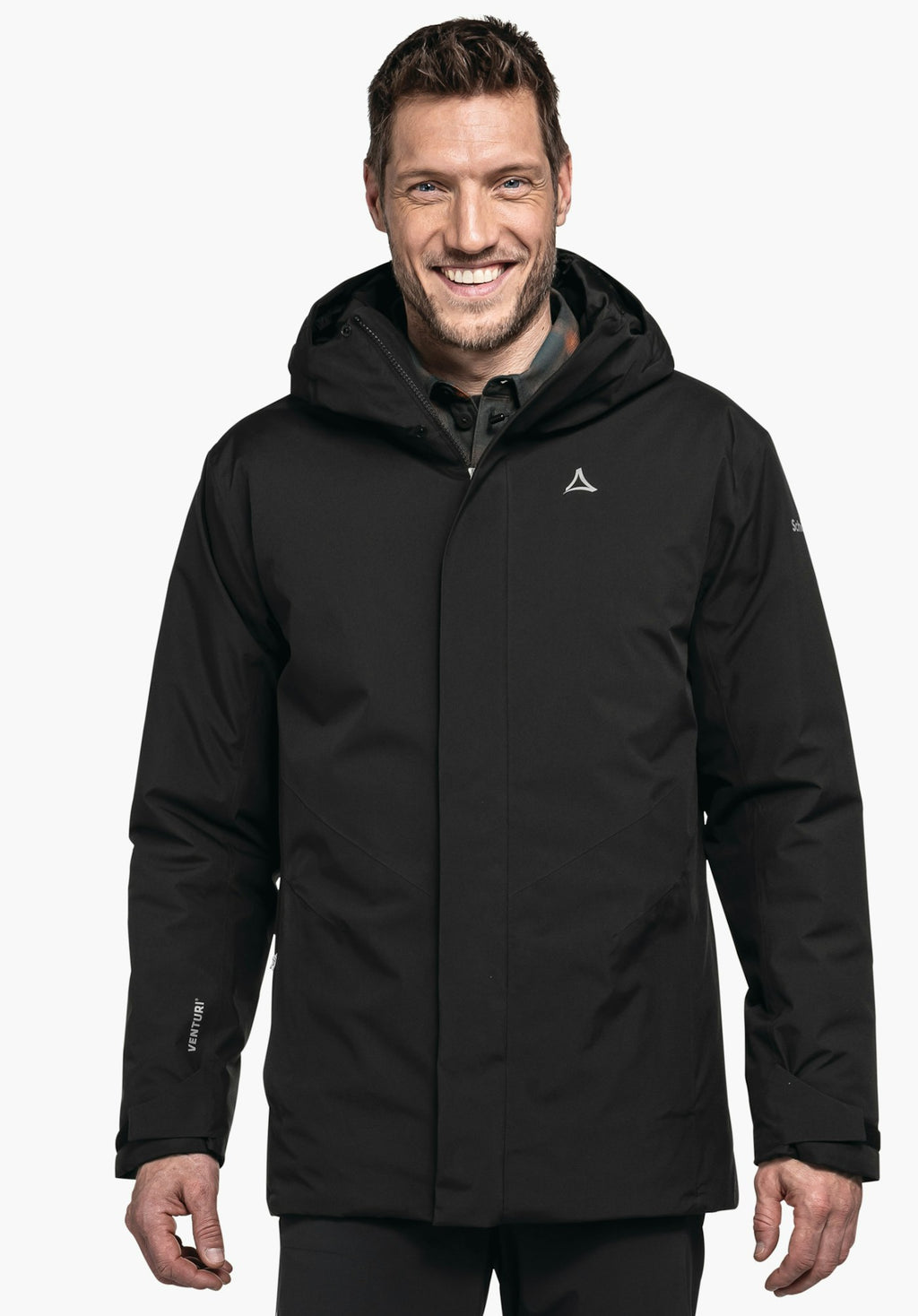 Schöffel Parka Style Froda MNS Herren – große Größen – Schwarz