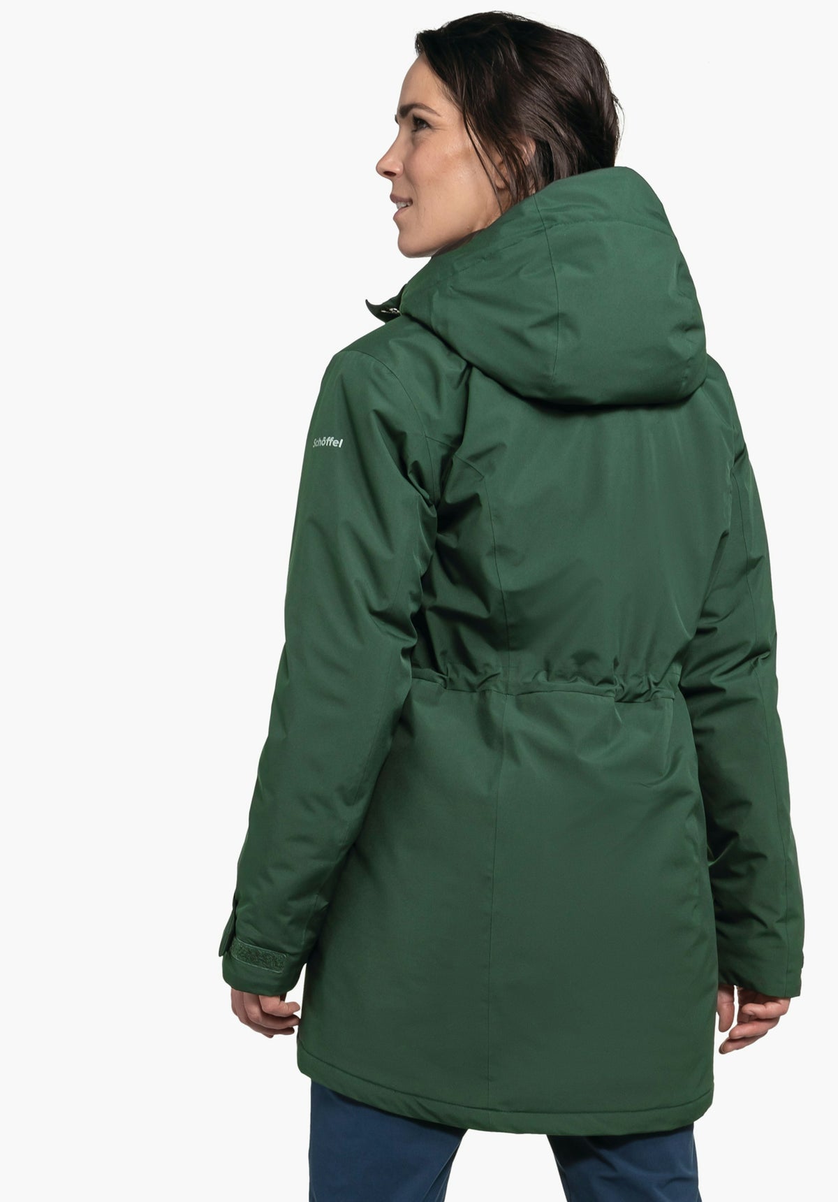Schöffel Parka Style Froda WMS Damen – große Größen Grün - Ansicht 2