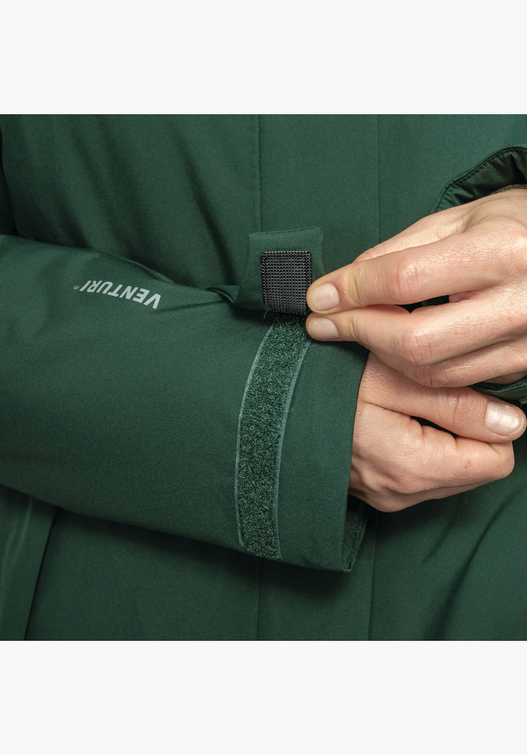 Schöffel Parka Style Froda WMS Damen – große Größen Grün - Ansicht 4