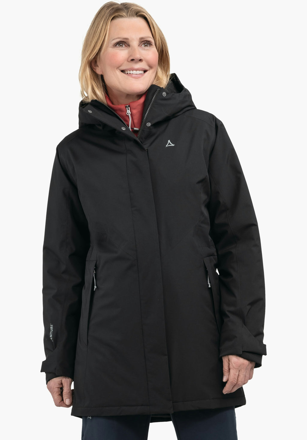 Schöffel Parka Style Froda WMS Damen – große Größen Schwarz - Ansicht 1