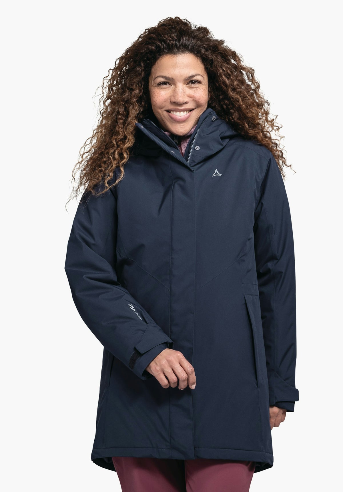 Schöffel Parka Style Froda WMS Damen – große Größen Blau - Ansicht 1