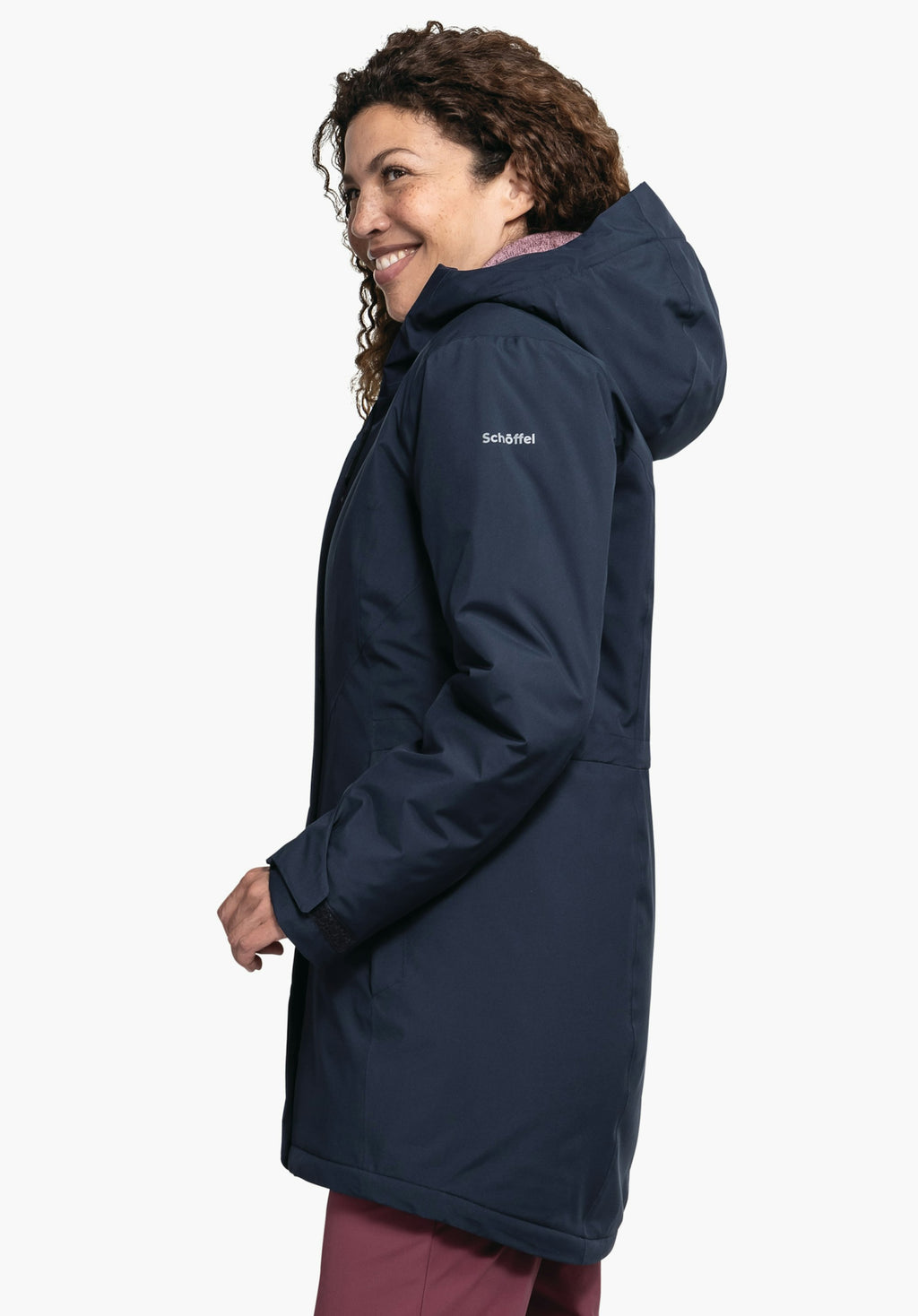 Schöffel Parka Style Froda WMS Damen – große Größen Blau - Ansicht 3