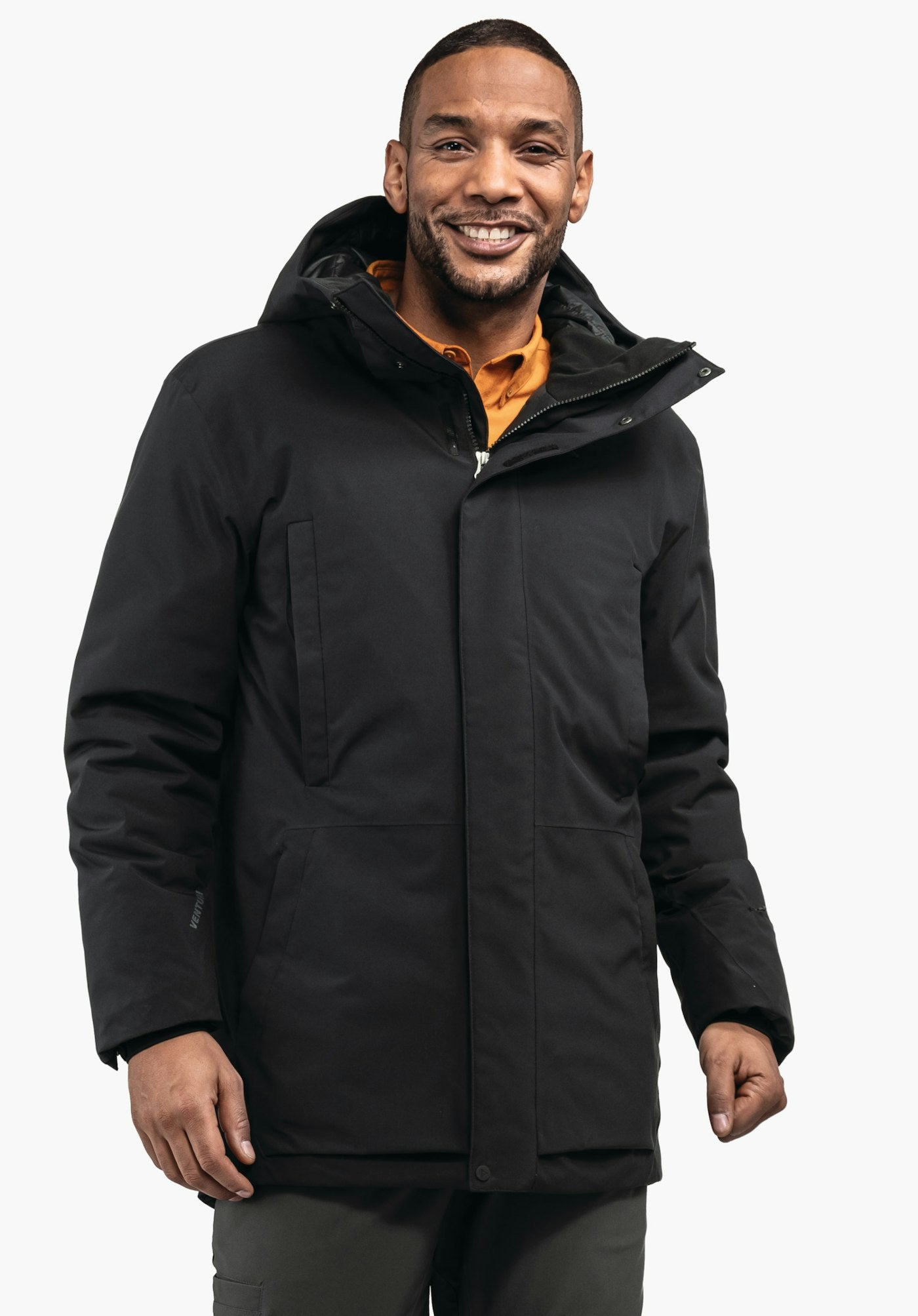Schöffel Ins Parka Style Crivat MNS Herren – große Größen – Schwarz