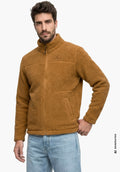 Schöffel CIRC Fleece Jk Style Purga MNS Herren – große Größen Braun - Ansicht 1