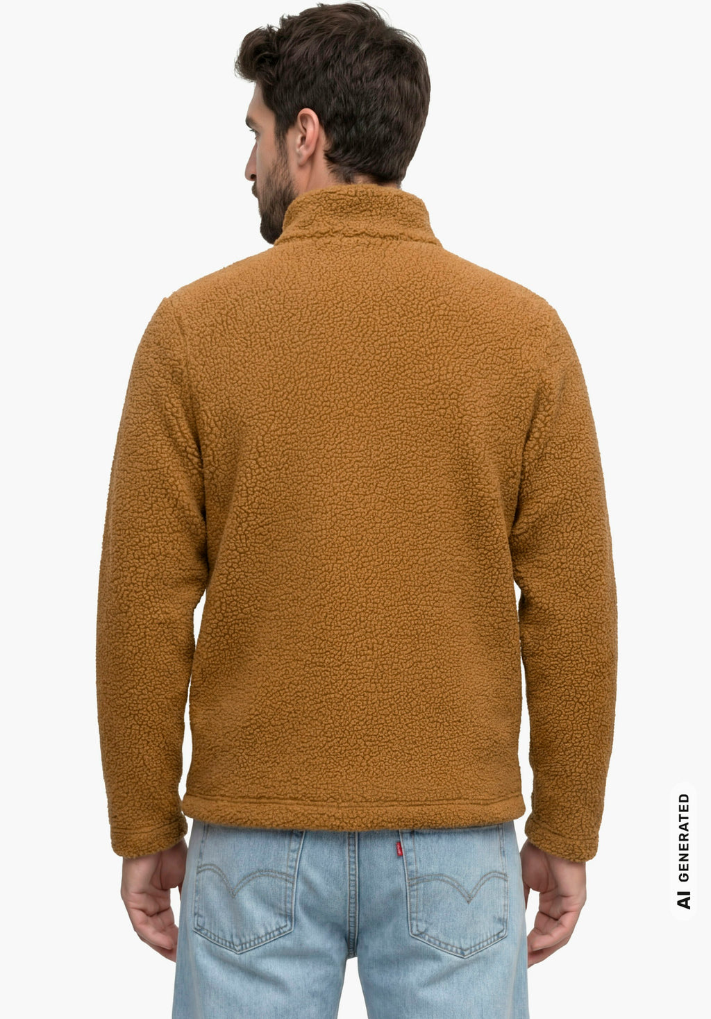 Schöffel CIRC Fleece Jk Style Purga MNS Herren – große Größen Braun - Ansicht 2