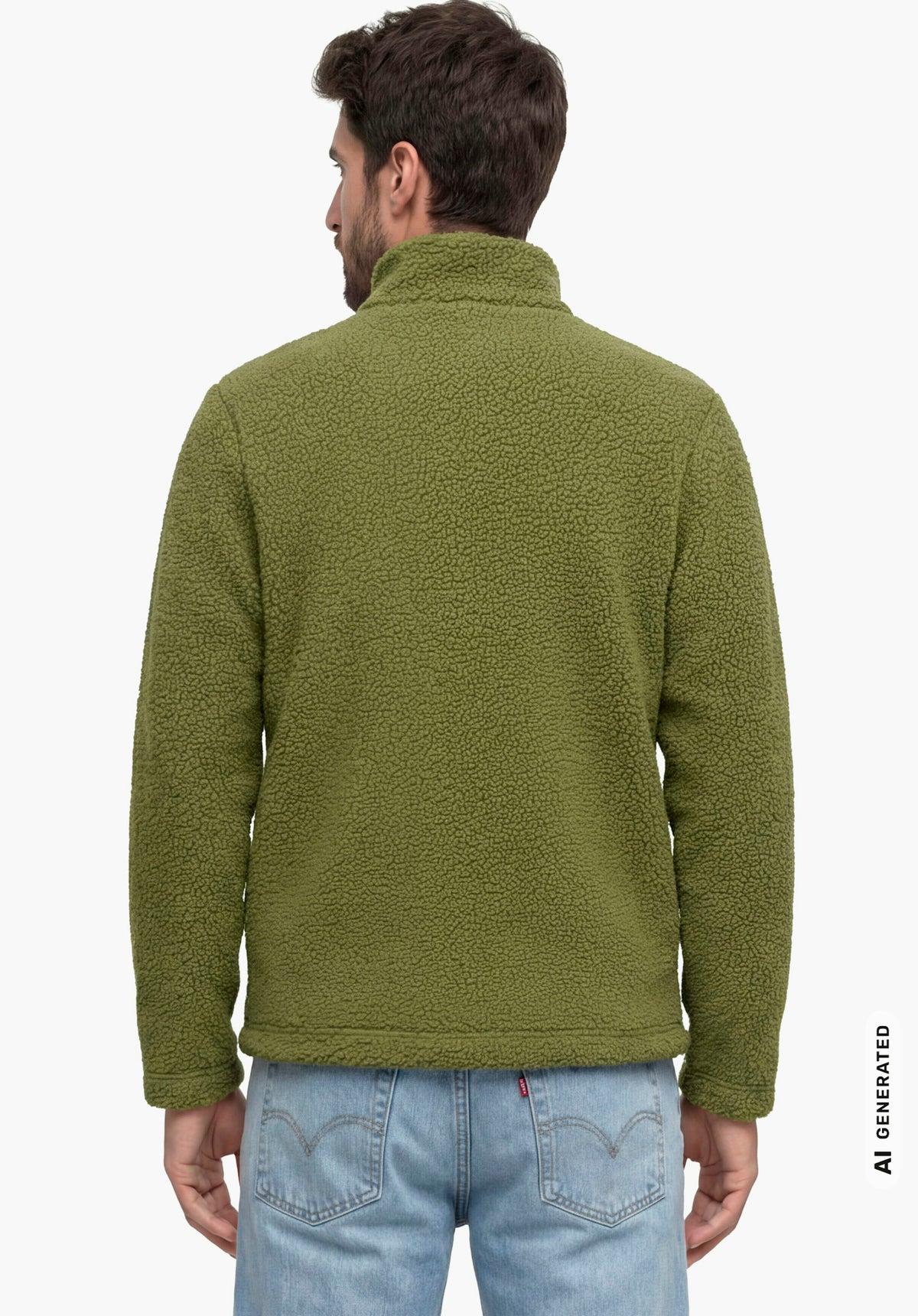 Schöffel CIRC Fleece Jk Style Purga MNS Herren – große Größen Grün - Ansicht 2