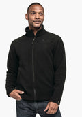 Schöffel CIRC Fleece Jk Style Purga MNS Herren – große Größen Schwarz - Ansicht 1