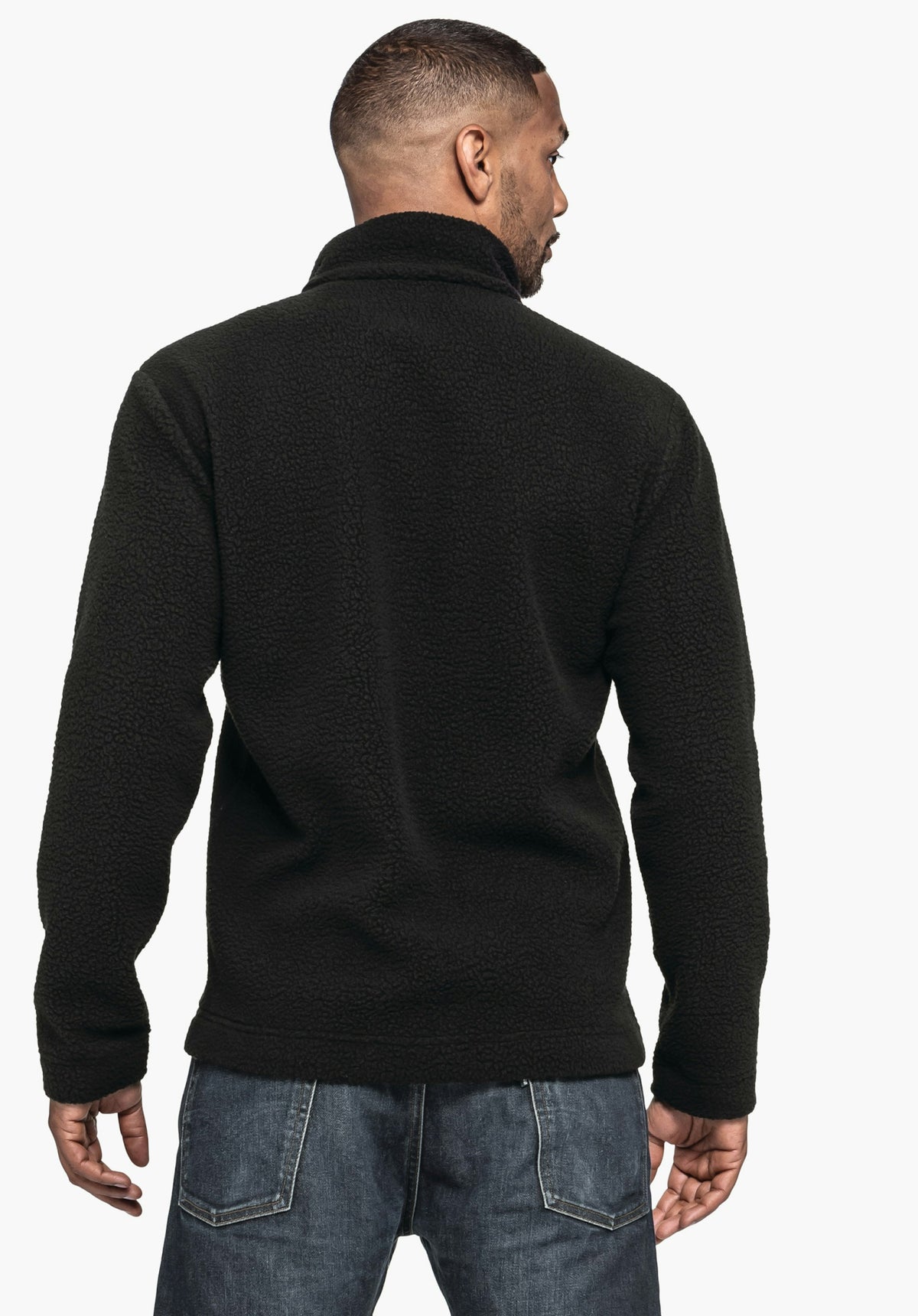Schöffel CIRC Fleece Jk Style Purga MNS Herren – große Größen Schwarz - Ansicht 2