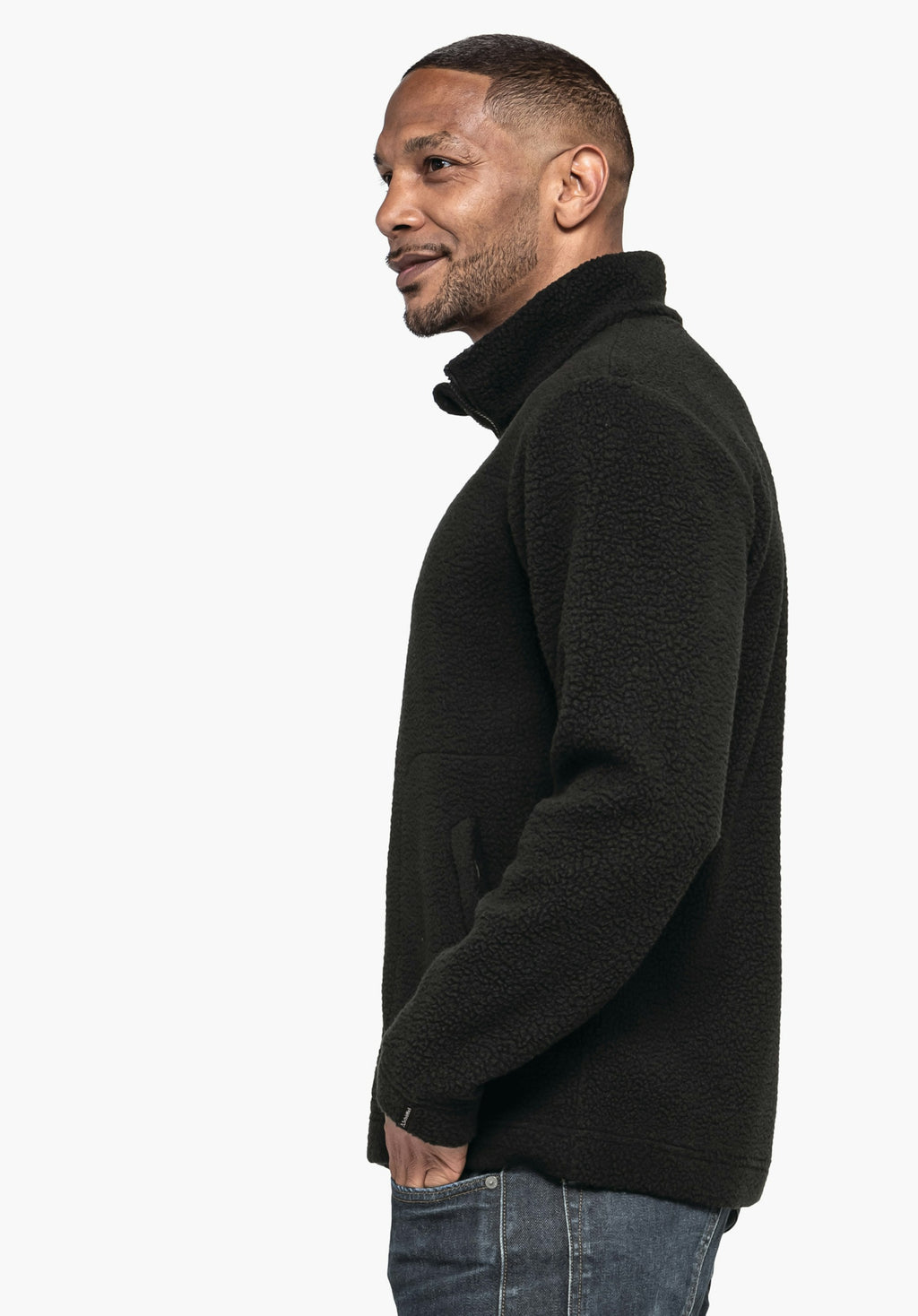 Schöffel CIRC Fleece Jk Style Purga MNS Herren – große Größen Schwarz - Ansicht 3