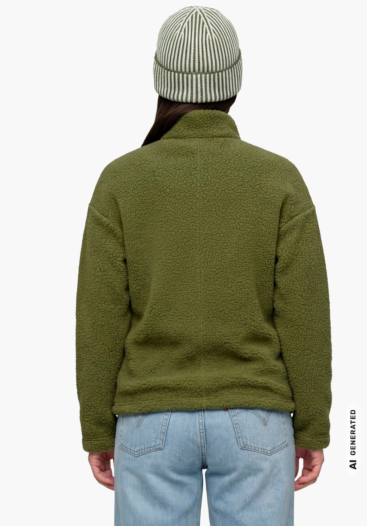 Schöffel CIRC Fleece Jk Style Purga WMS Damen – große Größen Grün - Ansicht 2