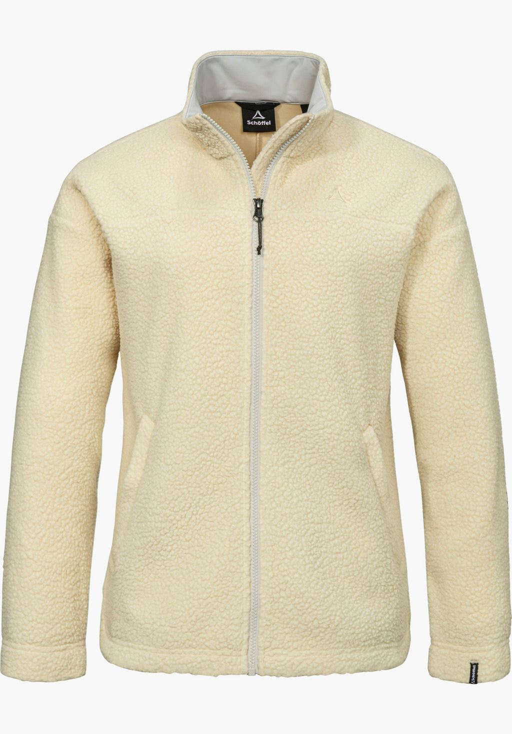 Schöffel CIRC Fleece Jk Style Purga WMS Damen – große Größen Beige - Ansicht 4