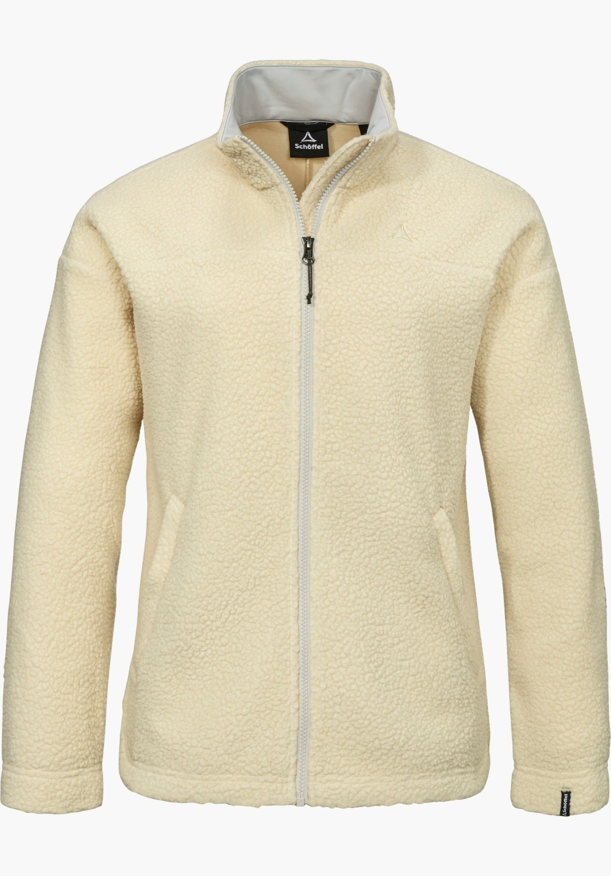 Schöffel CIRC Fleece Jk Style Purga WMS Damen – große Größen Beige - Ansicht 4