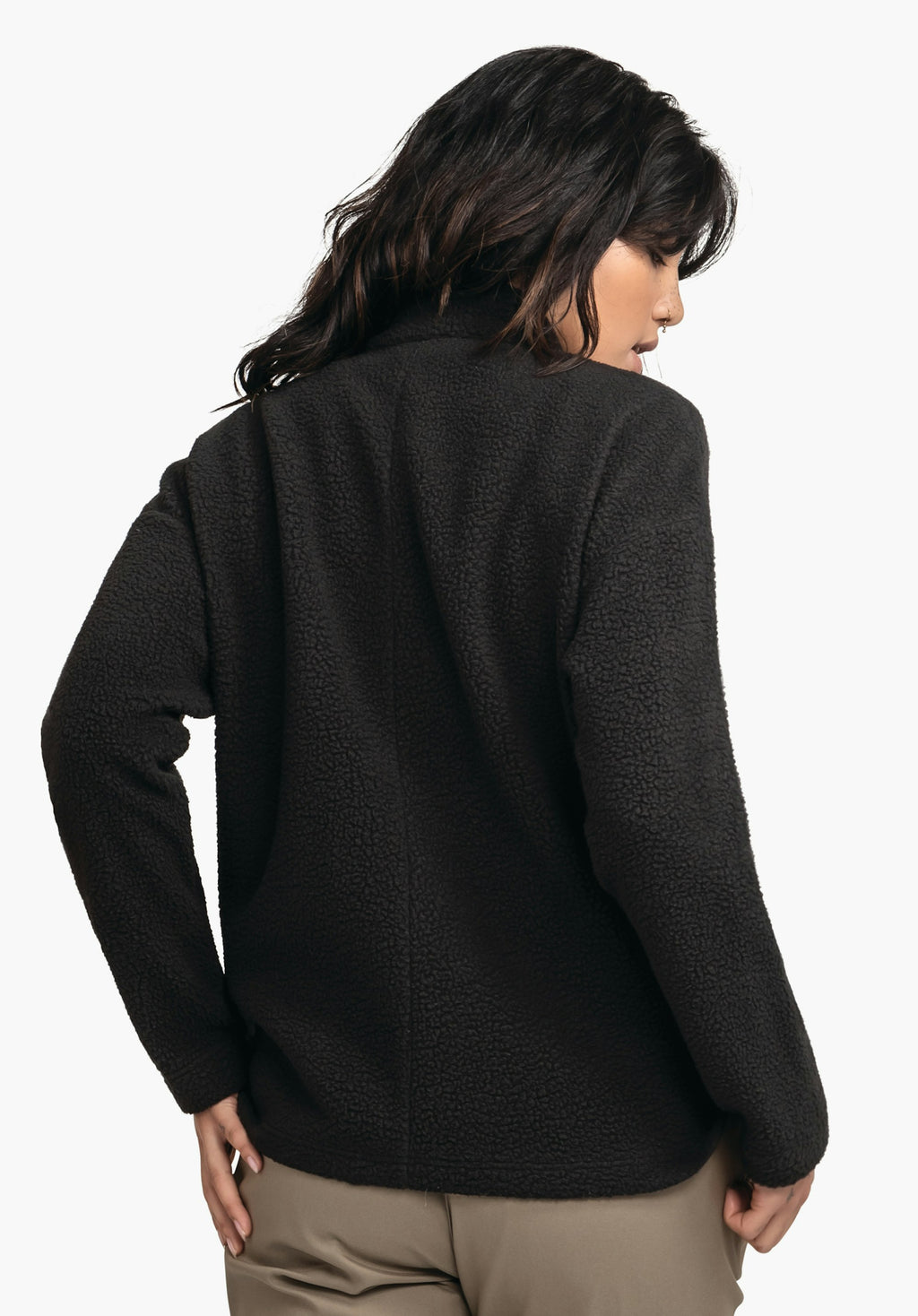 Schöffel CIRC Fleece Jk Style Purga WMS Damen – große Größen Schwarz - Ansicht 2