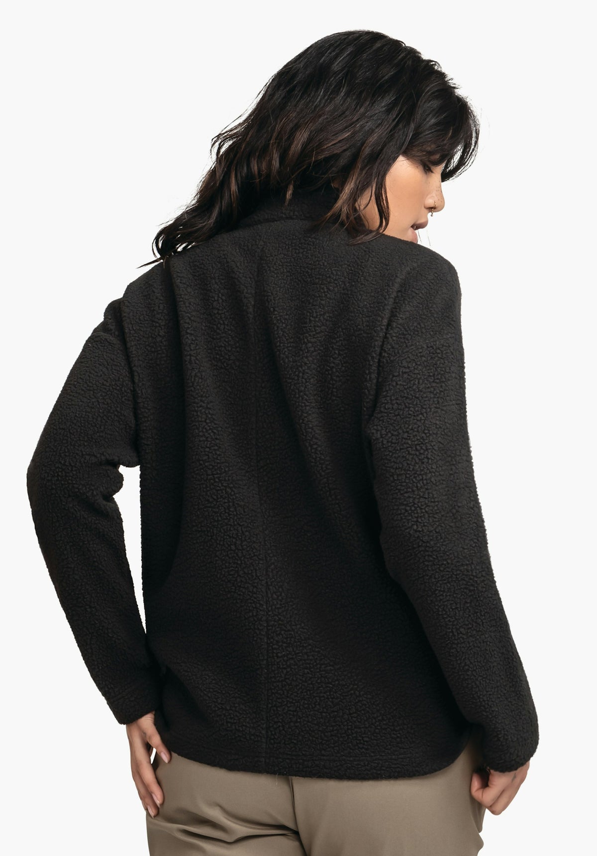Schöffel CIRC Fleece Jk Style Purga WMS Damen – große Größen Schwarz - Ansicht 2