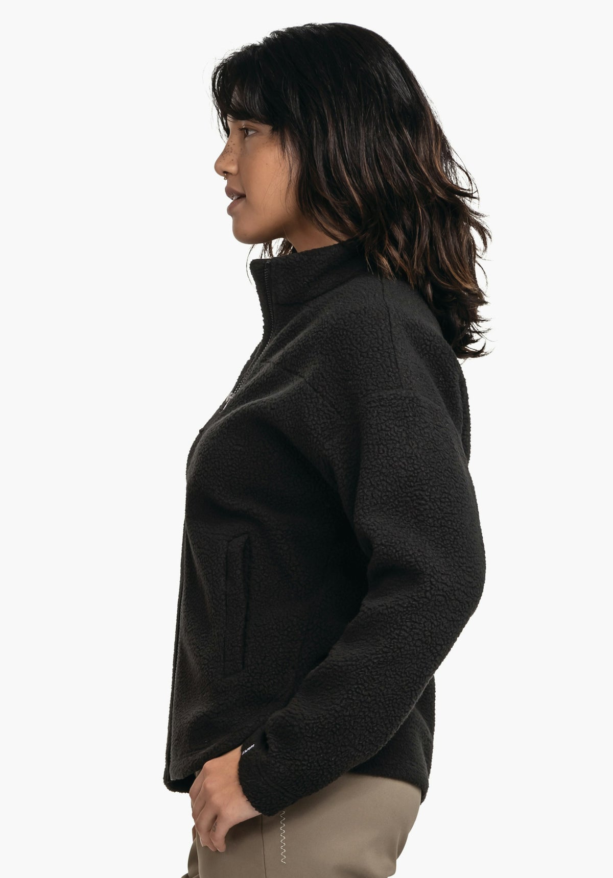 Schöffel CIRC Fleece Jk Style Purga WMS Damen – große Größen Schwarz - Ansicht 3