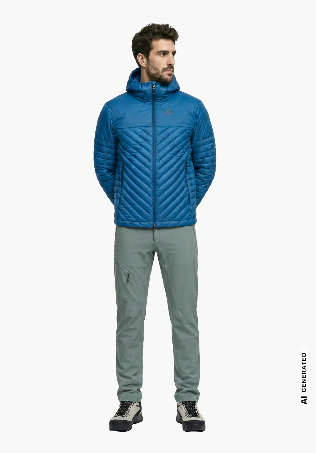 Schöffel Down Jacket Style Cascata MNS Herren – große Größen Blau - Ansicht 3