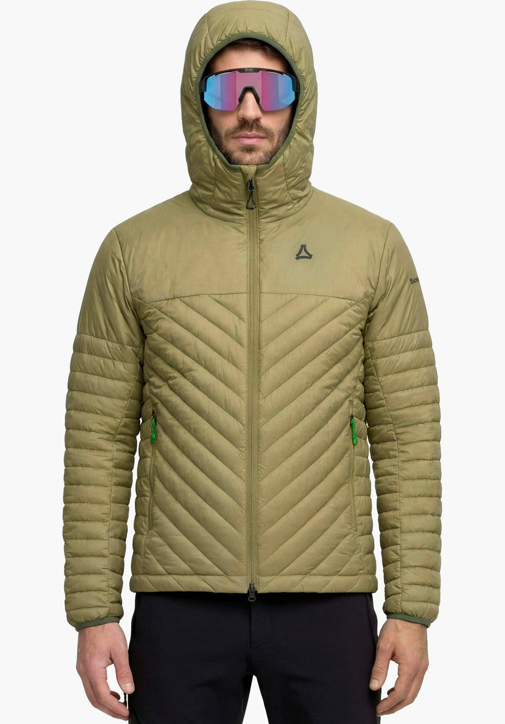 Schöffel Down Jacket Style Cascata MNS Herren – große Größen Grün - Ansicht 3