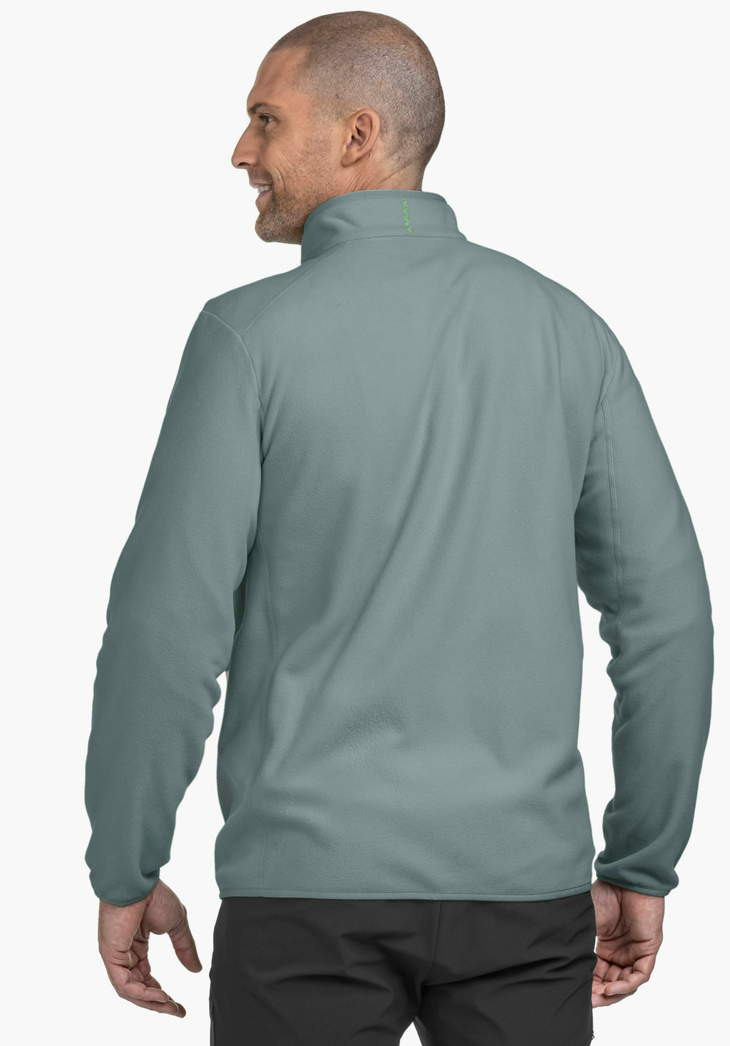 Schöffel Fleece Jk Style Ash MNS Herren – große Größen Grau - Ansicht 2