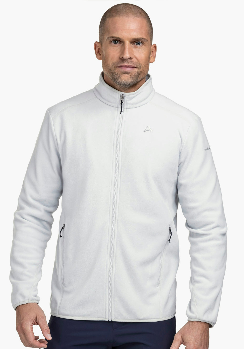 Schöffel Fleece Jk Style Ash MNS Herren – große Größen Grau (9000) - Ansicht 1