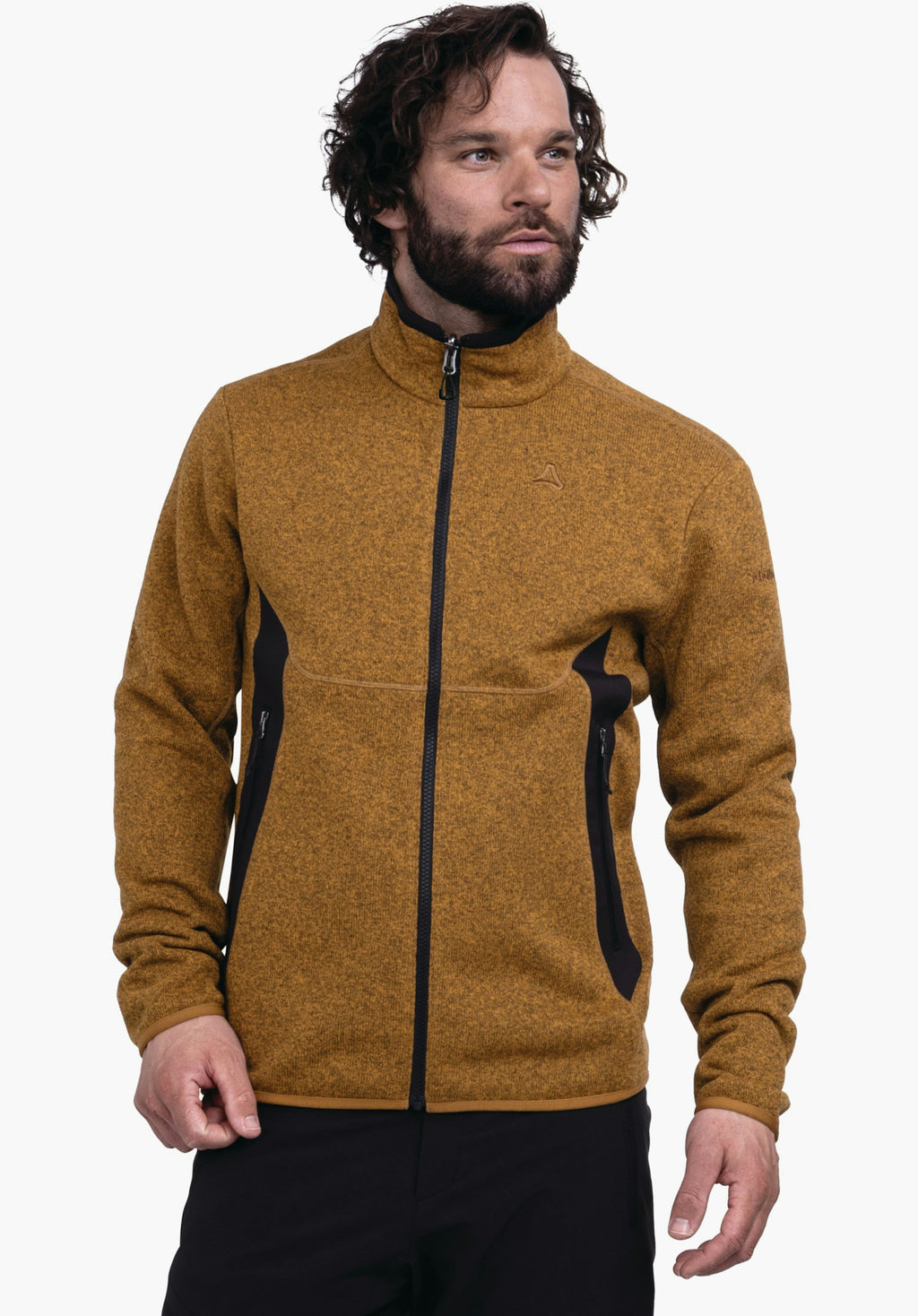 Schöffel CIRC Fleece Jk Style Yew MNS Herren – große Größen Braun - Ansicht 1