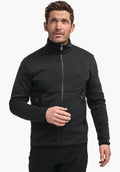 Schöffel CIRC Fleece Jk Style Yew MNS Herren – große Größen Schwarz - Ansicht 1