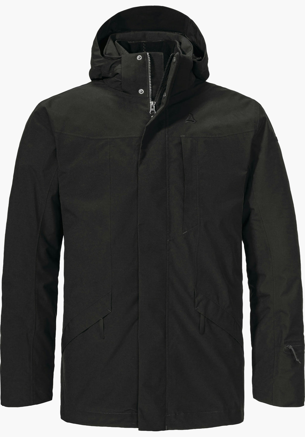 Schöffel 3in1 Parka Style Borkol MNS Herren – große Größen Schwarz - Ansicht 6