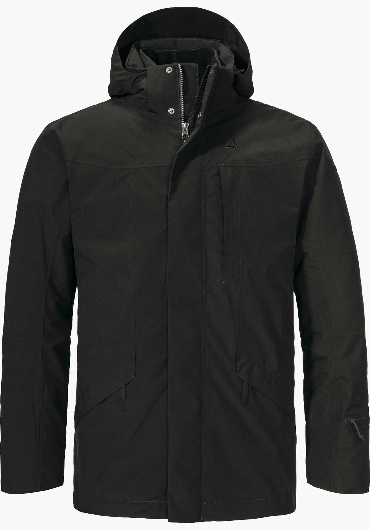 Schöffel 3in1 Parka Style Borkol MNS Herren – große Größen Schwarz - Ansicht 6
