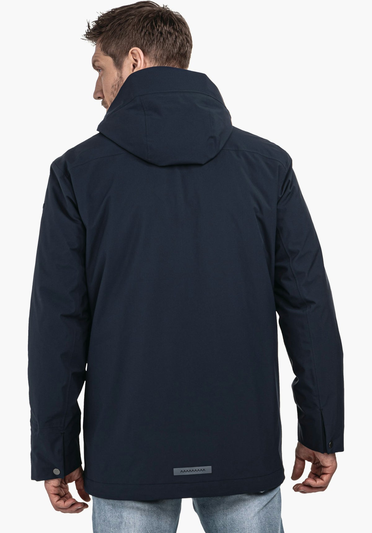 Schöffel 3in1 Parka Style Borkol MNS Herren – große Größen Blau - Ansicht 2