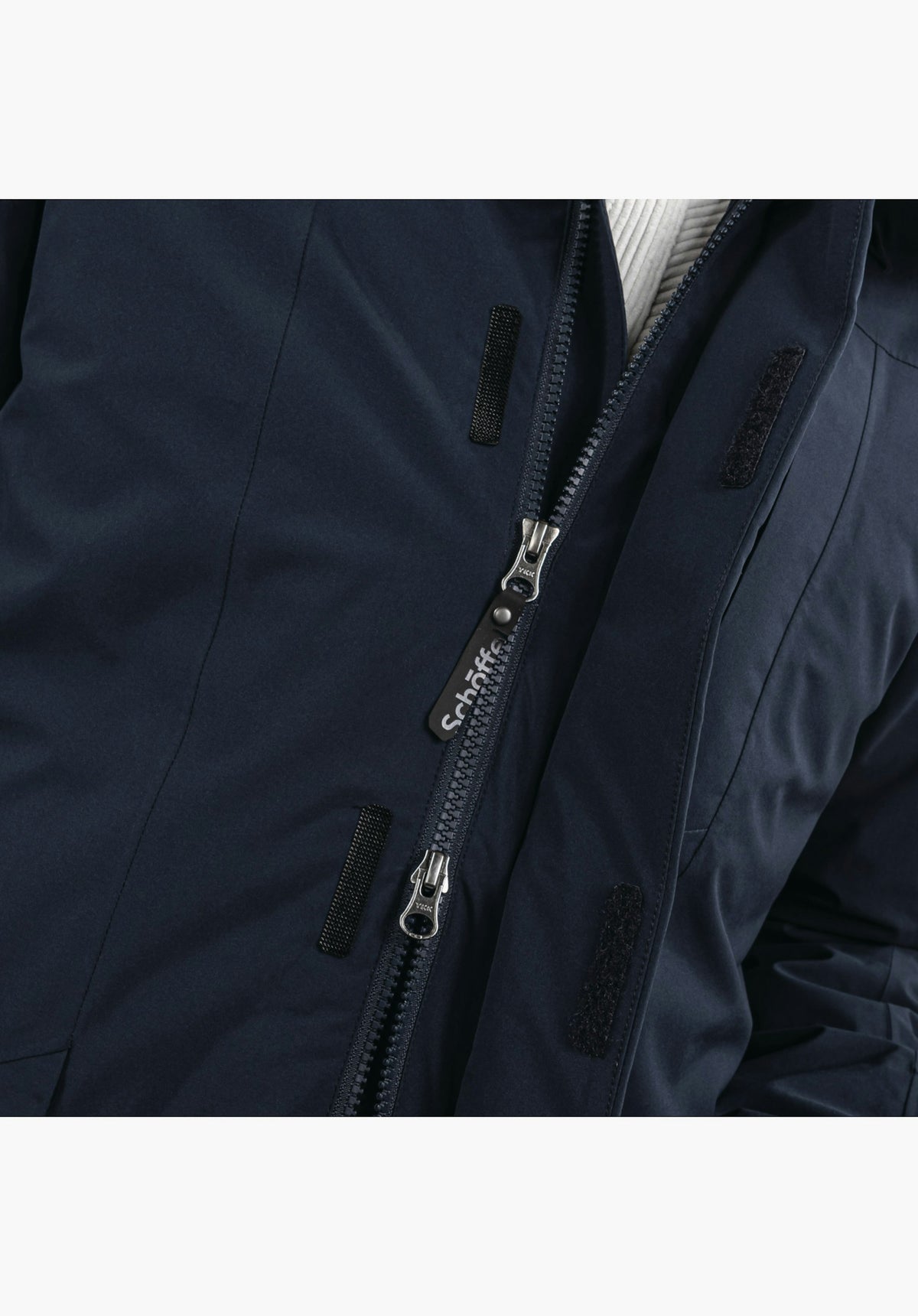 Schöffel 3in1 Parka Style Borkol MNS Herren – große Größen Blau - Ansicht 5