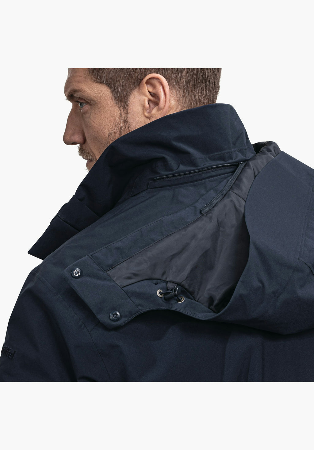Schöffel 3in1 Parka Style Borkol MNS Herren – große Größen Blau - Ansicht 9