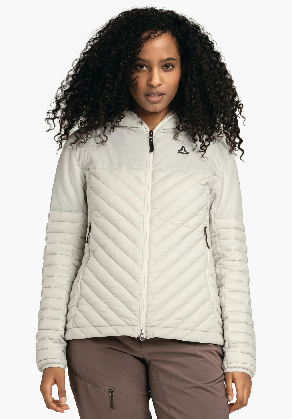 Schöffel Down Jacket Style Cascata WMS Damen – große Größen Natur - Ansicht 1