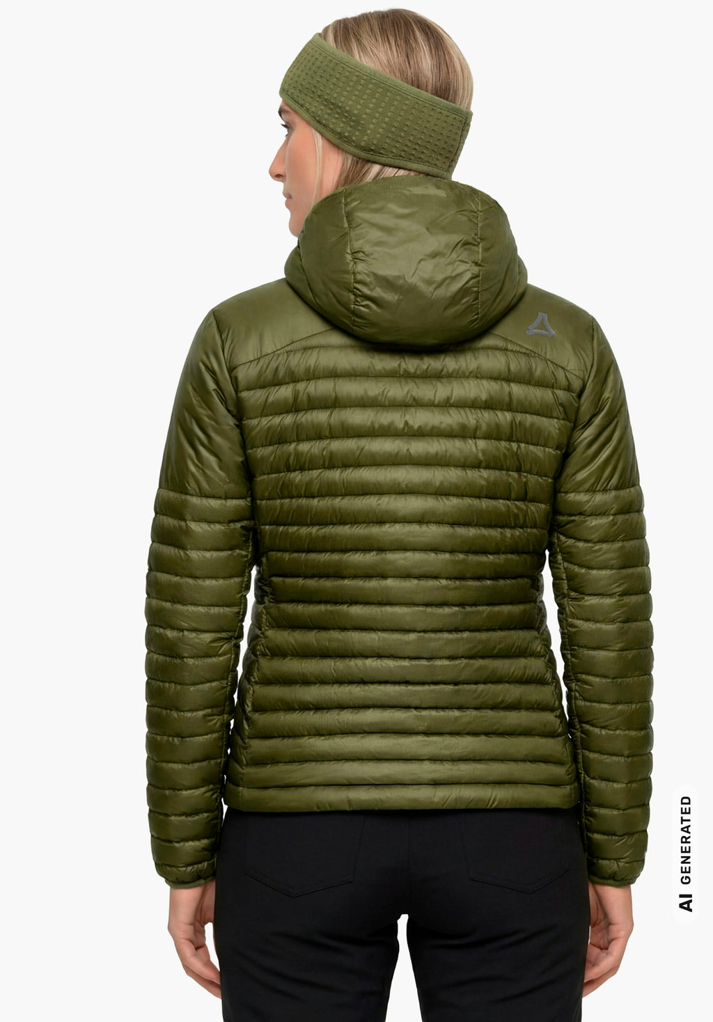 Schöffel Down Jacket Style Cascata WMS Damen – große Größen Grün - Ansicht 2