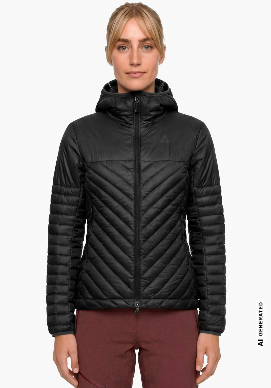 Schöffel Down Jacket Style Cascata WMS Damen – große Größen Schwarz - Ansicht 1