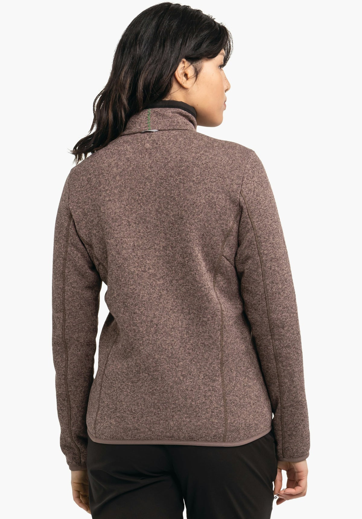 Schöffel CIRC Fleece Jk Style Yew WMS Damen – große Größen Braun - Ansicht 2