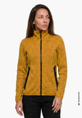 Schöffel CIRC Fleece Jk Style Yew WMS Damen – große Größen Gelb - Ansicht 1