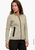 Schöffel CIRC Fleece Jk Style Yew WMS Damen – große Größen Beige - Ansicht 1