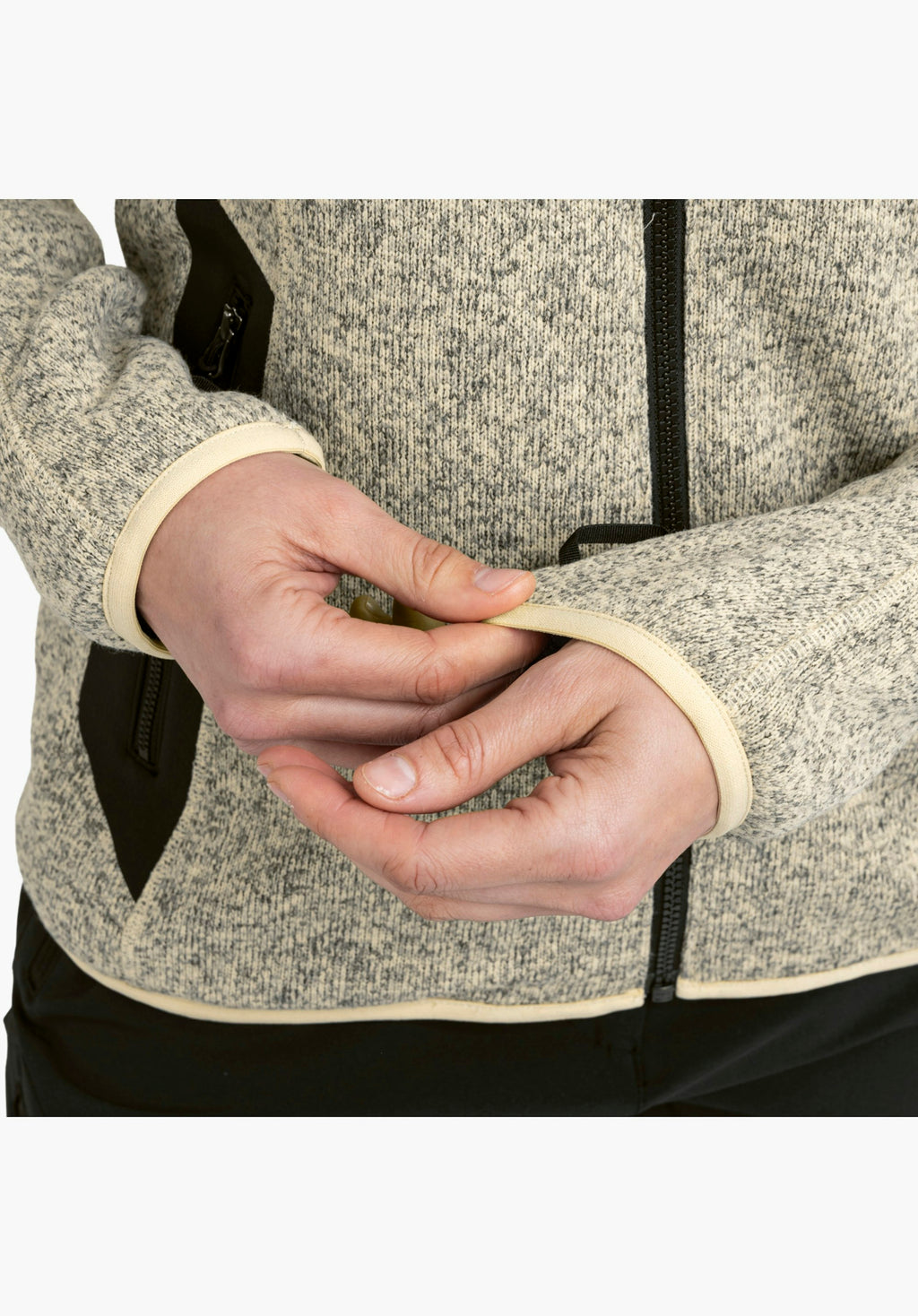 Schöffel CIRC Fleece Jk Style Yew WMS Damen – große Größen Beige - Ansicht 3