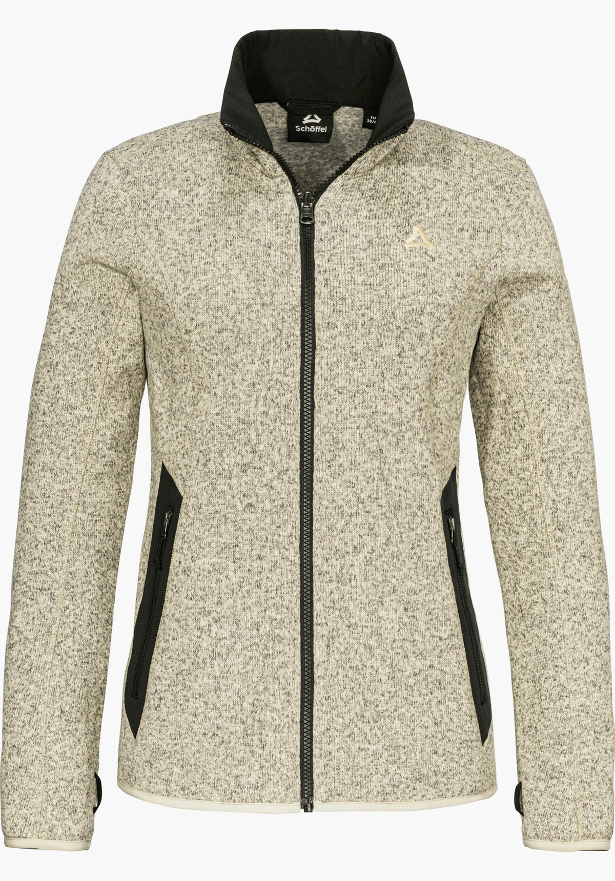 Schöffel CIRC Fleece Jk Style Yew WMS Damen – große Größen Beige - Ansicht 6
