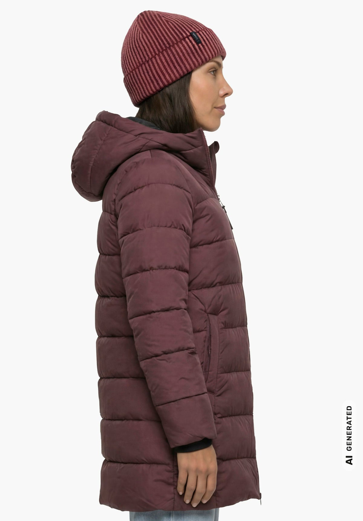Schöffel Ins Parka Style Boslix WMS Damen – große Größen Lila - Ansicht 3