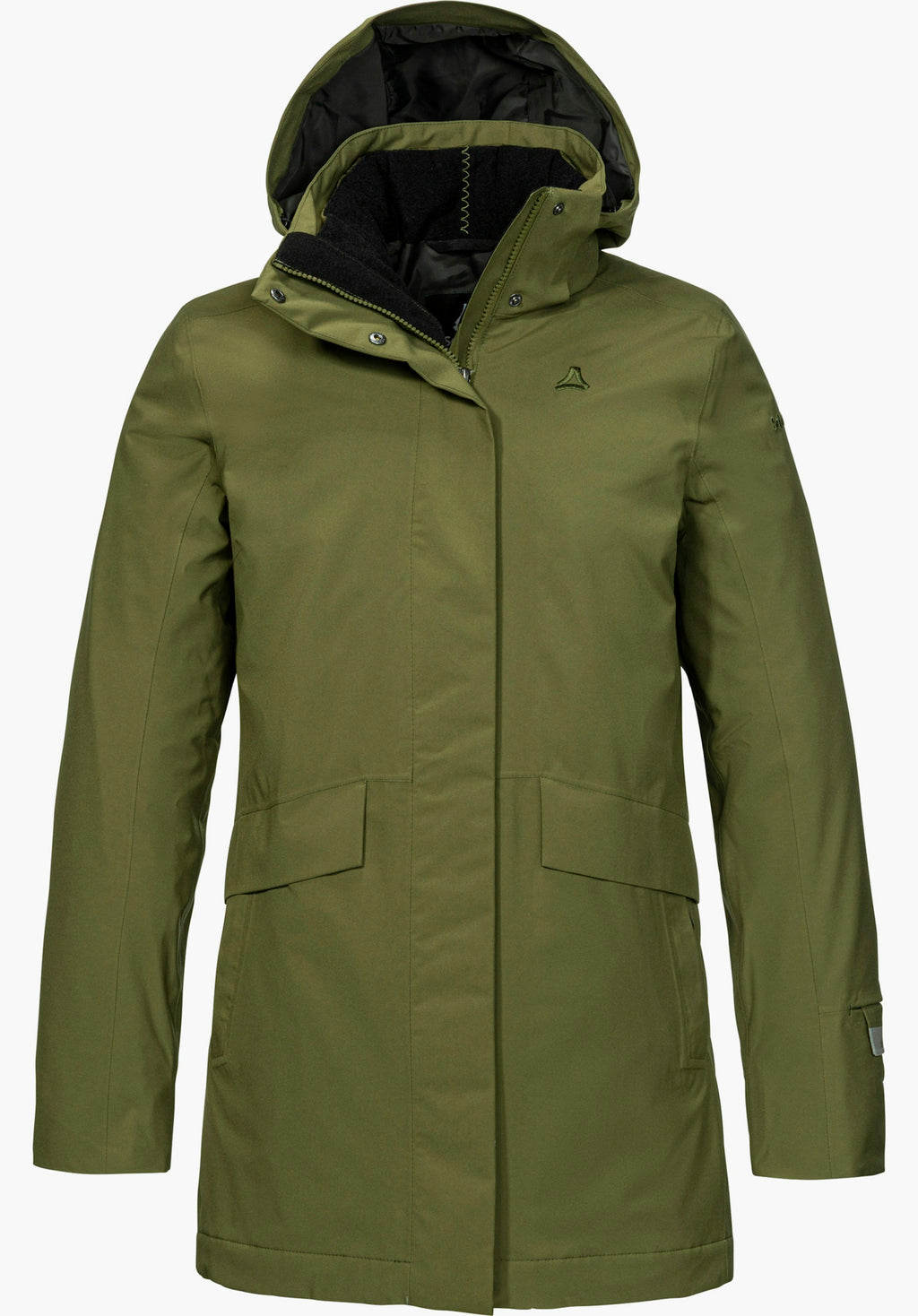 Schöffel 3in1 Parka Style Borkol WMS Damen – große Größen Grün - Ansicht 4