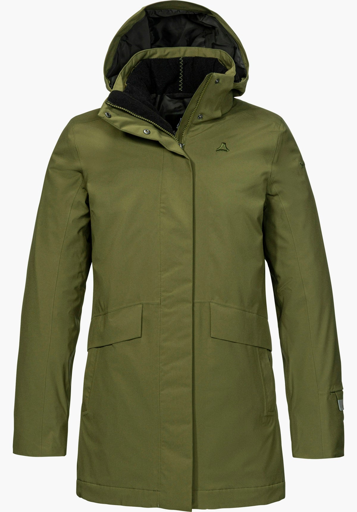 Schöffel 3in1 Parka Style Borkol WMS Damen – große Größen Grün - Ansicht 4