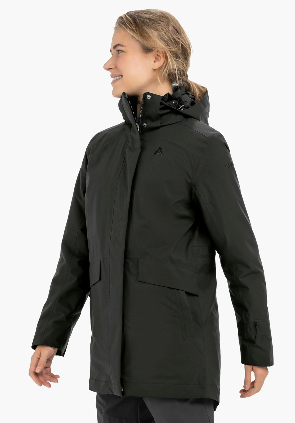 Schöffel 3in1 Parka Style Borkol WMS Damen – große Größen Schwarz - Ansicht 4