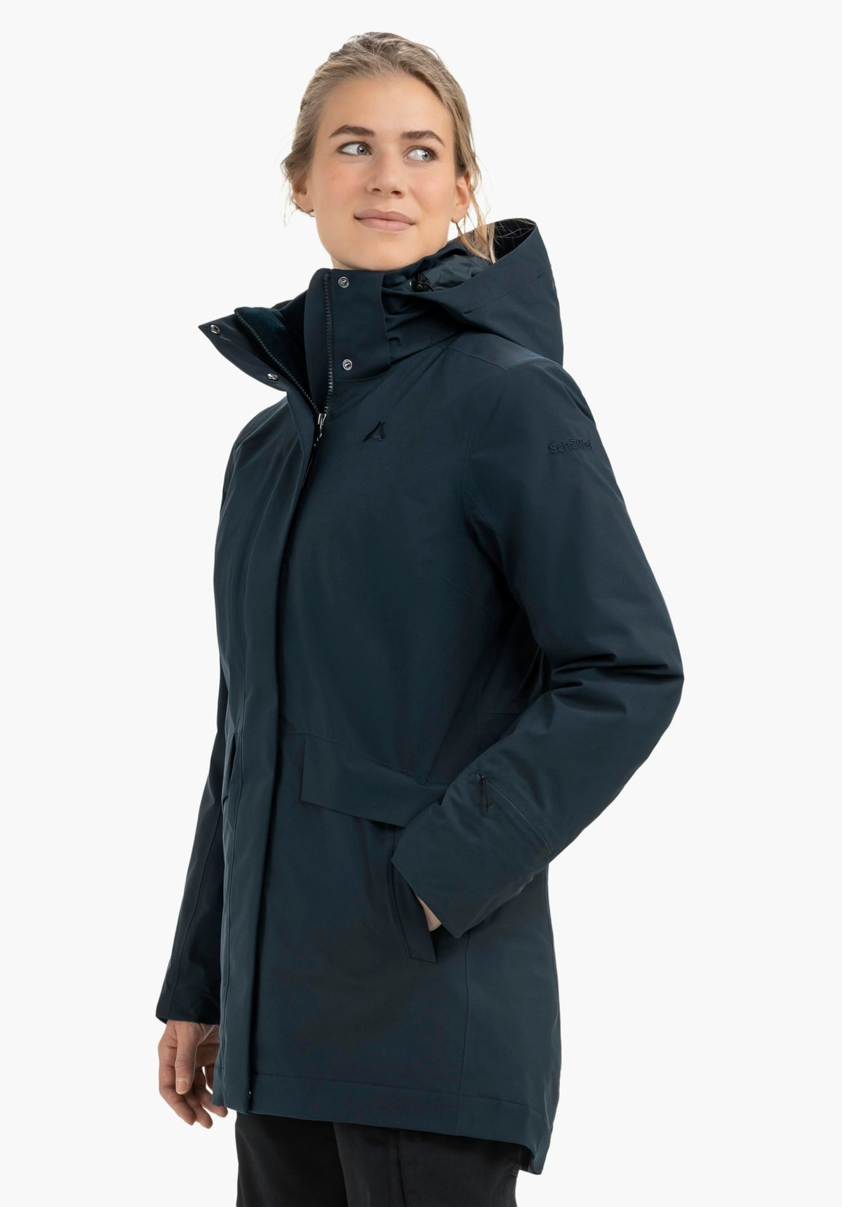 Schöffel 3in1 Parka Style Borkol WMS Damen – große Größen Blau - Ansicht 4